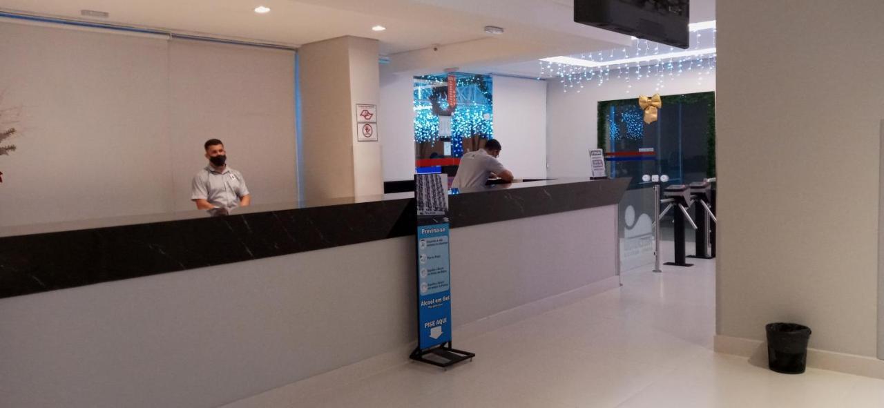 Apartamento Tipo Flat Palladium Service São Vicente Eksteriør billede