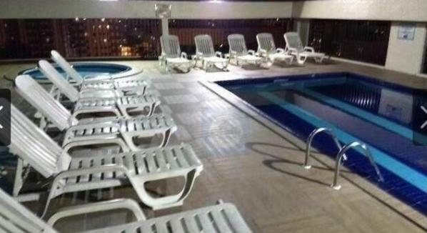 Apartamento Tipo Flat Palladium Service São Vicente Eksteriør billede